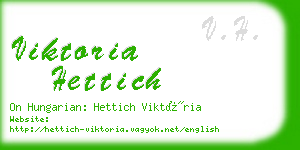 viktoria hettich business card